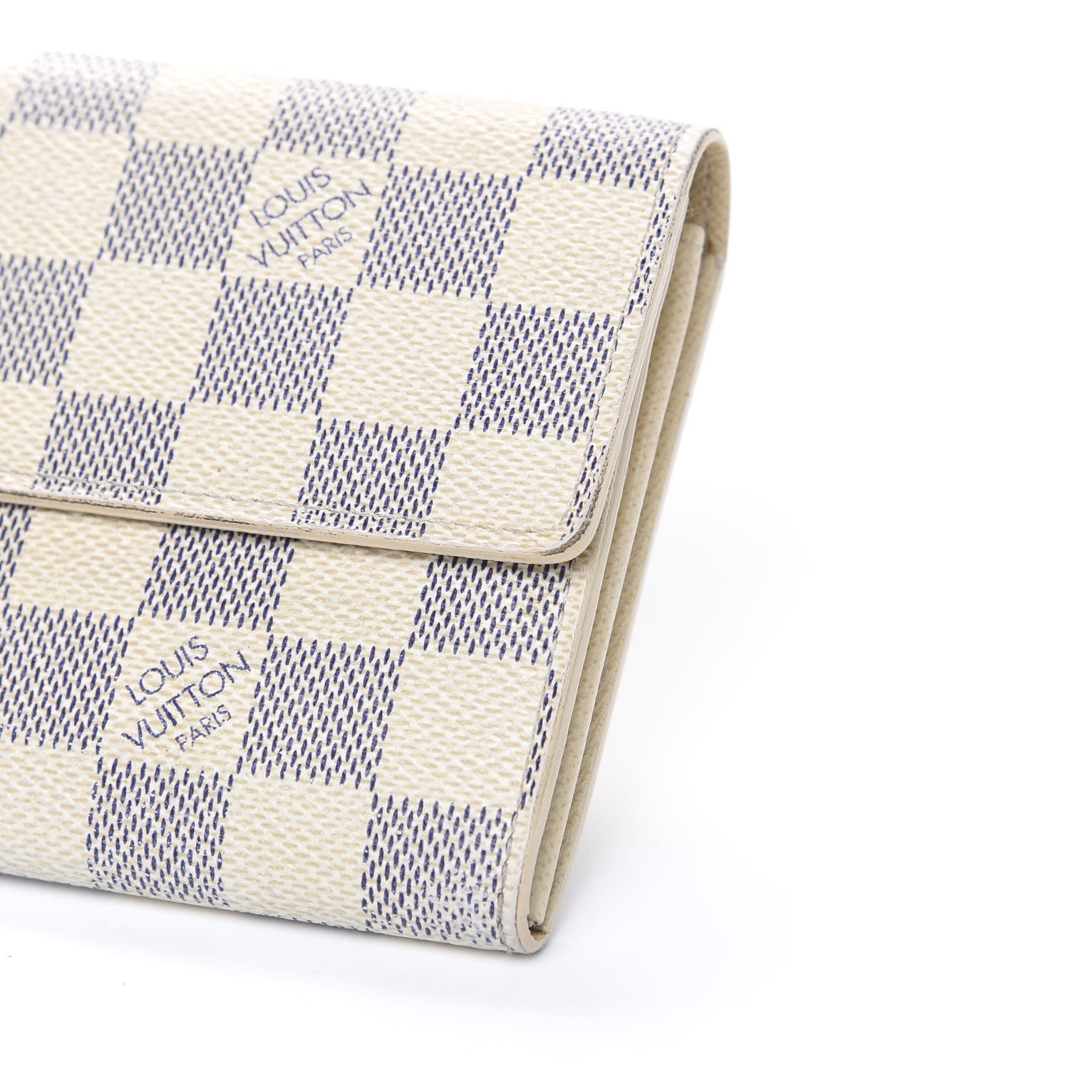 Louis Vuitton Damier Azur Sarah Wallet 10 of 14