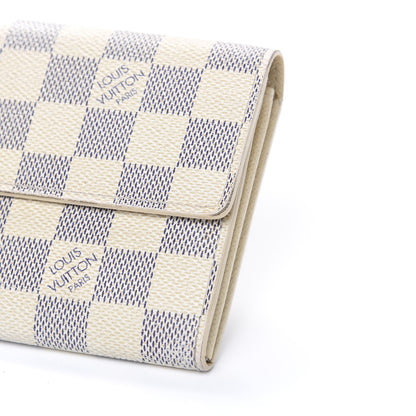 Louis Vuitton Damier Azur Sarah Wallet 10 of 14