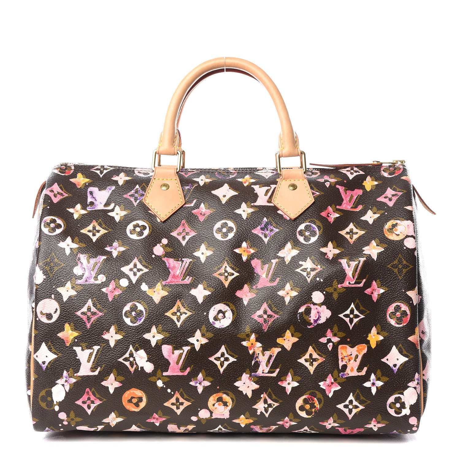 Louis Vuitton Watercolor Aquarelle Speedy 35 Brown 1 of 10
