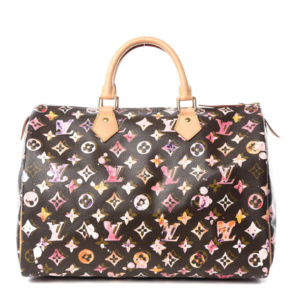 Louis Vuitton Watercolor Aquarelle Speedy 35 Brown 1 of 10