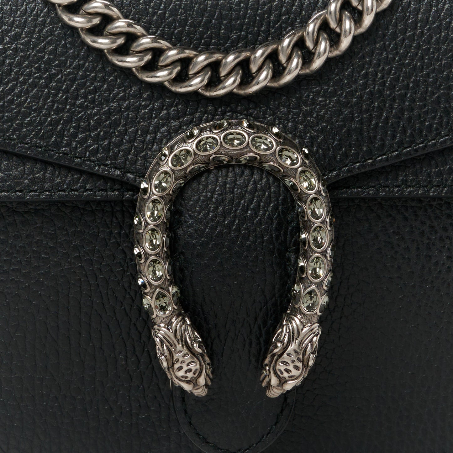 Calfskin Mini Dionysus Shoulder Bag Black
