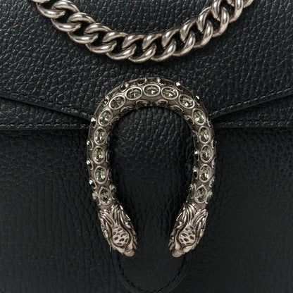 Gucci Calfskin Mini Dionysus Shoulder Bag Black 9 of 11