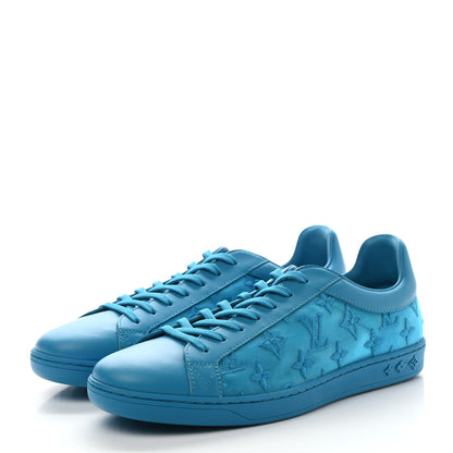 Louis Vuitton Monogram Luxembourg Sneaker 8.5 Blue 3 of 10
