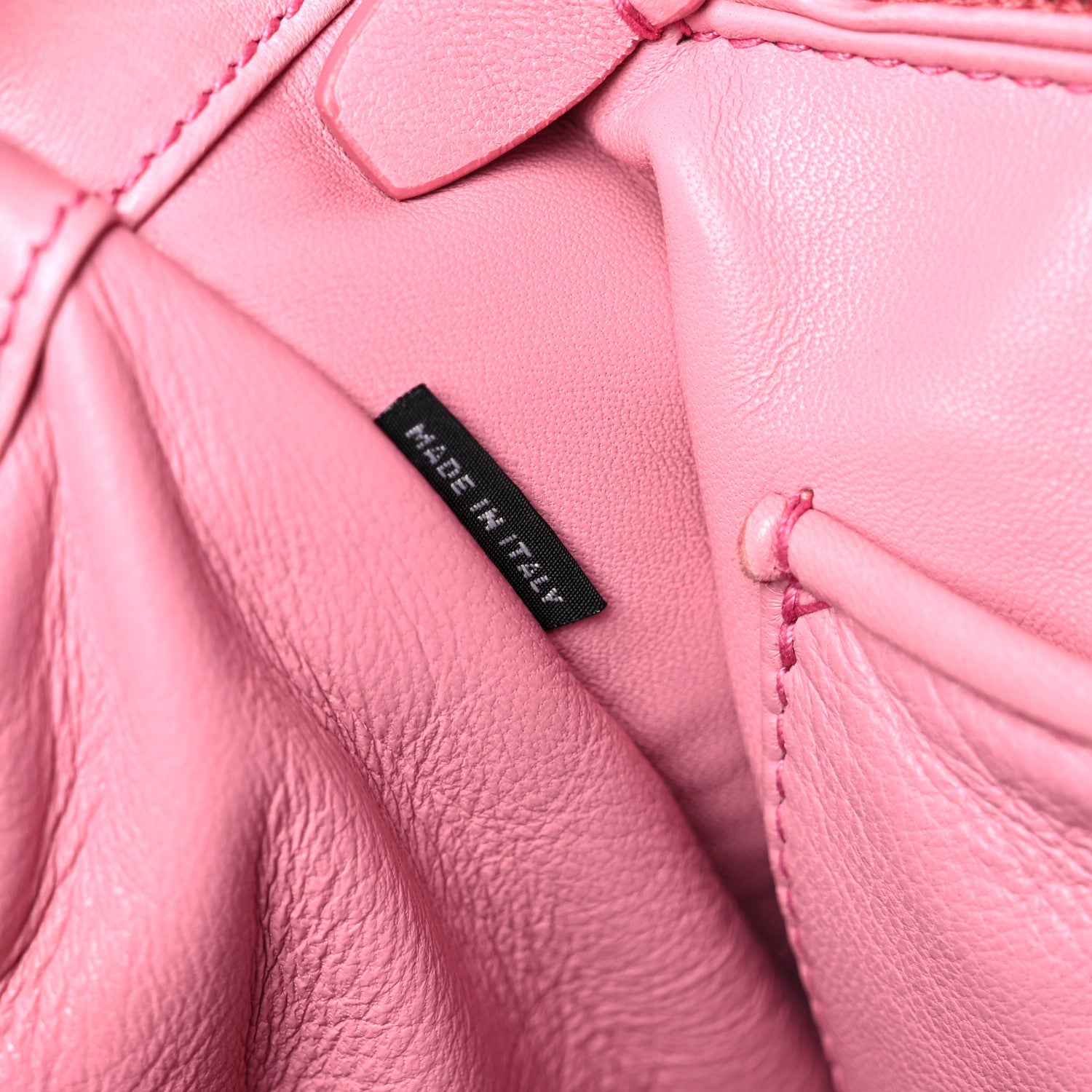 Prada Nappa Gaufre Chain Flap Geranio 8 of 17