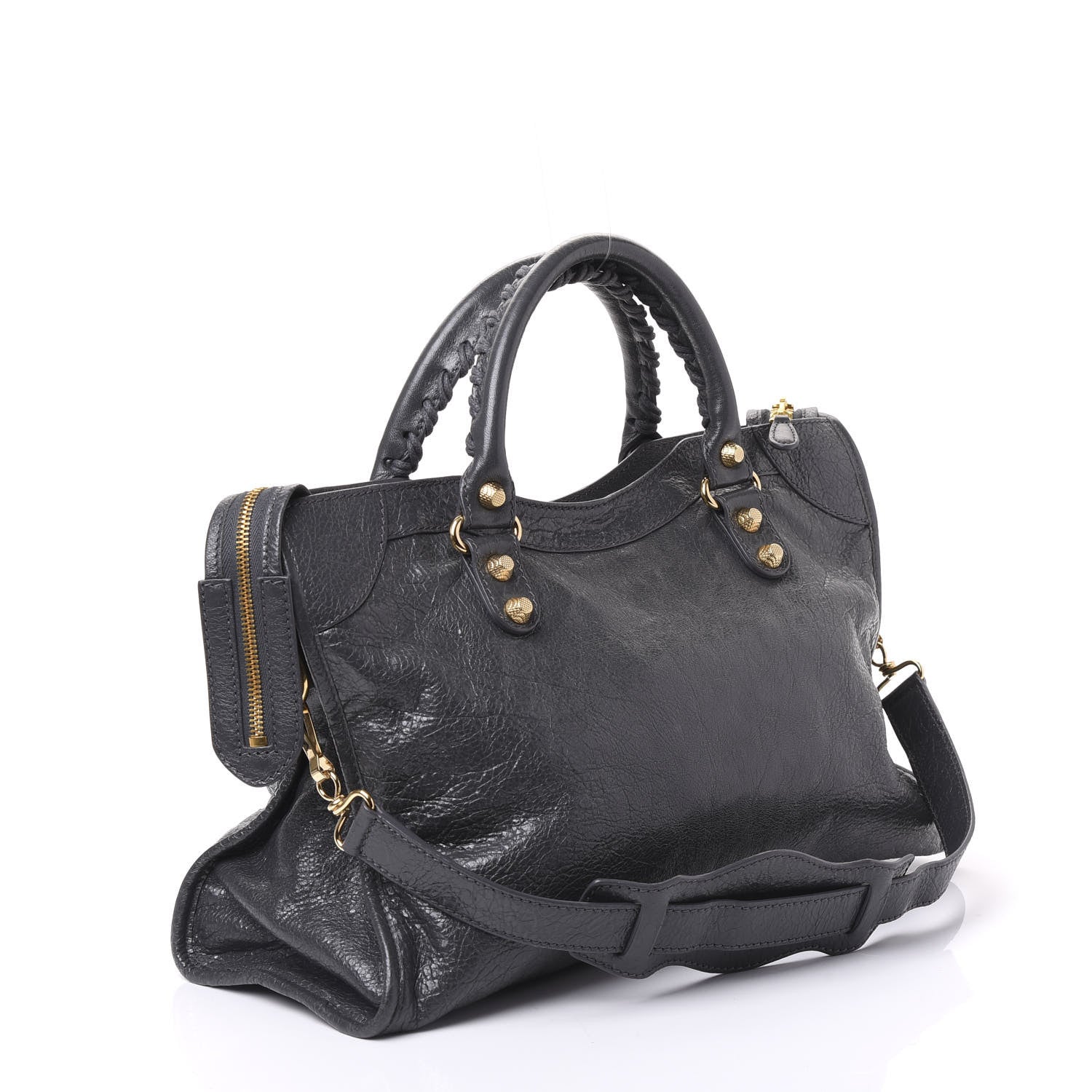 Balenciaga Agneau Giant 12 Gold Hardware City Gris Fossile 2 of 9