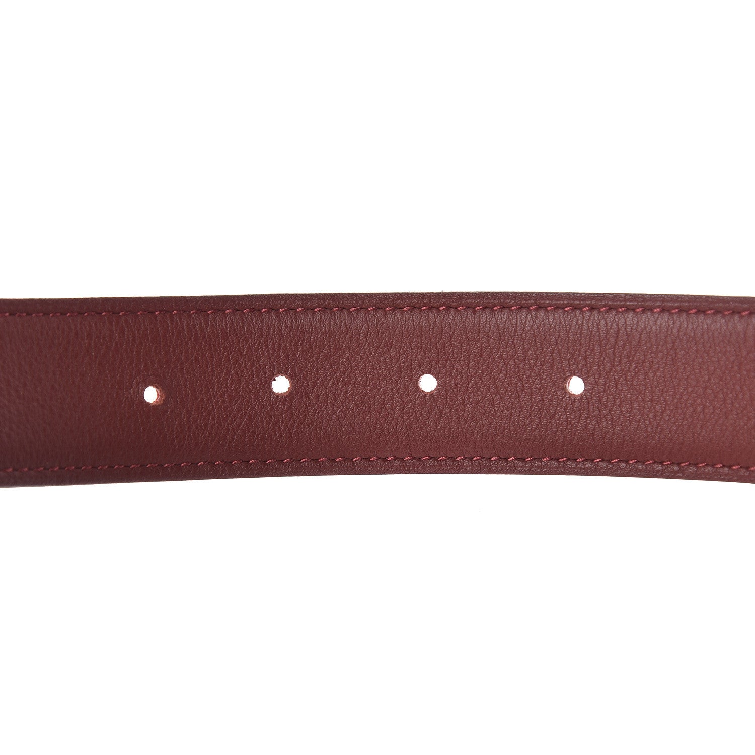 Hermes Epsom Swift 32mm Belt Strap 80 Rouge Casaque Rouge H 5 of 6