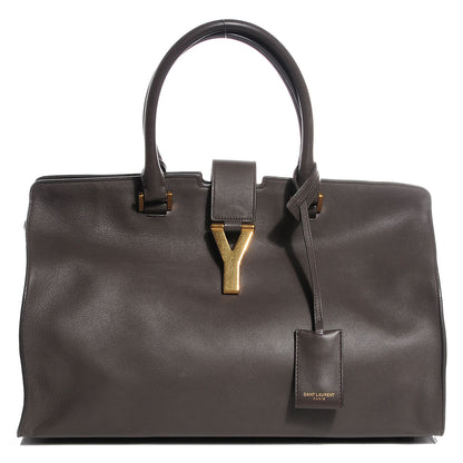 Saint Laurent Calfskin Medium Classic Y Cabas Gray 1 of 8