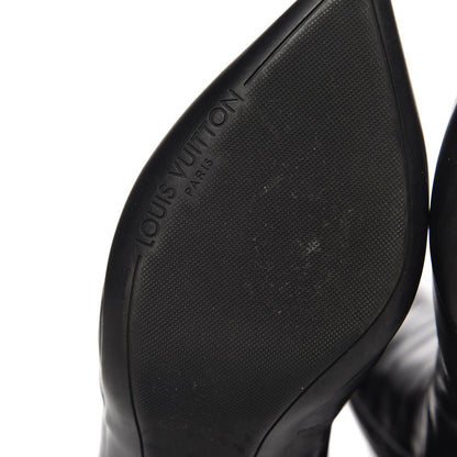 Louis Vuitton Calfskin LV High Boots 39 Black 8 of 11