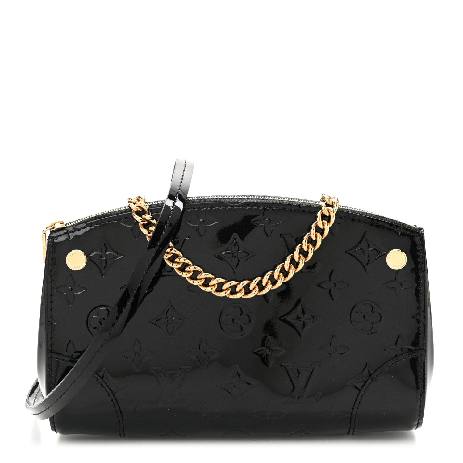Louis Vuitton Vernis Santa Monica Clutch Noir Magnetique 1 of 10