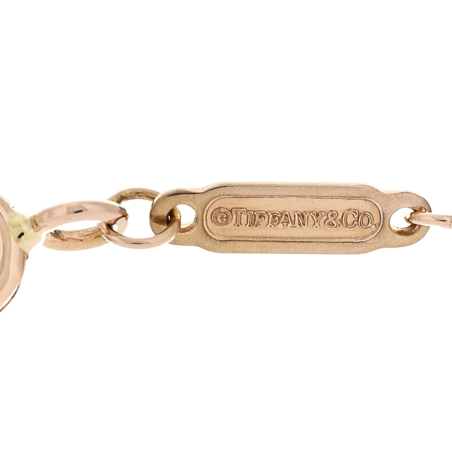 18K Rose Gold Infinity Pendant Necklace