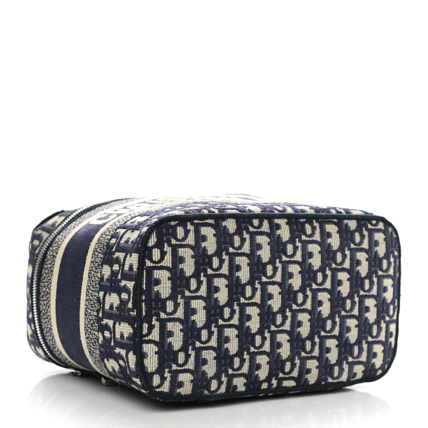 Oblique Diortravel Vanity Case Blue