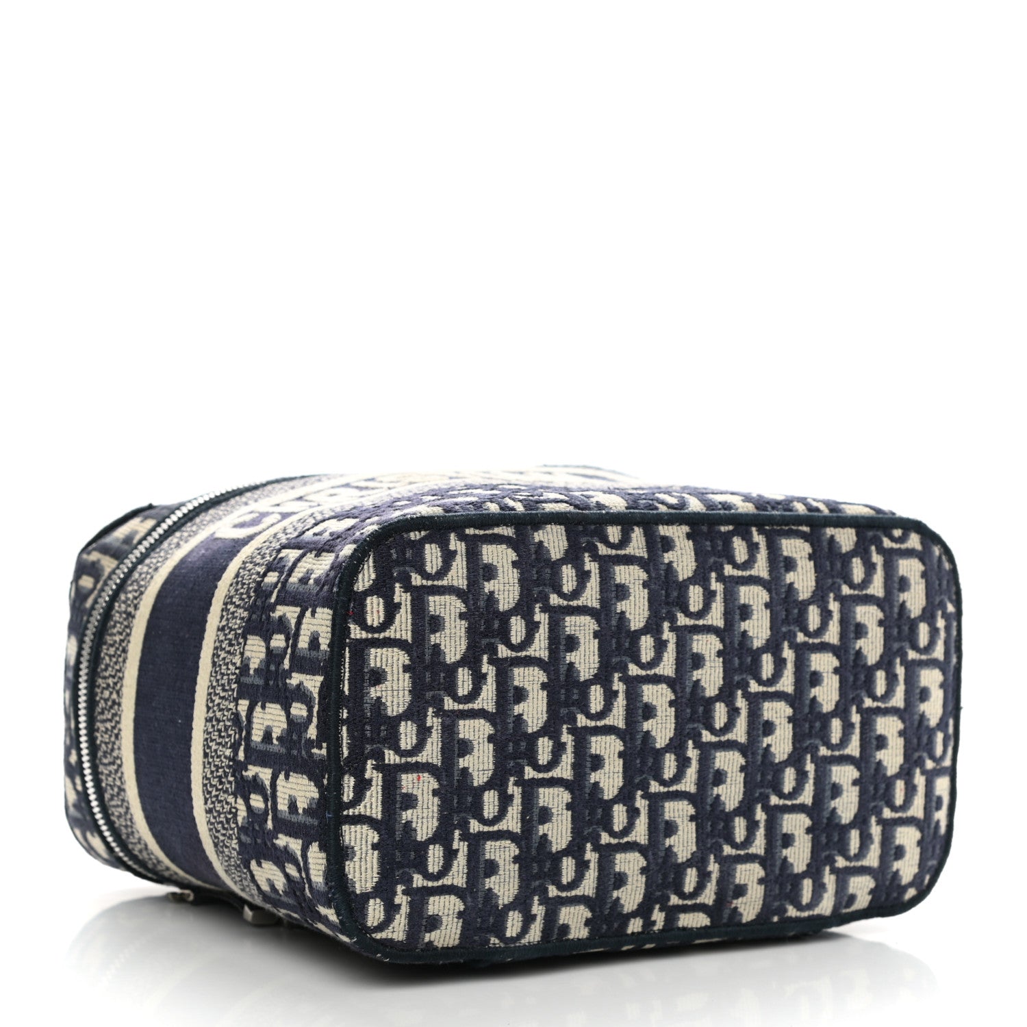 Christian Dior Oblique Diortravel Vanity Case Blue 4 of 10