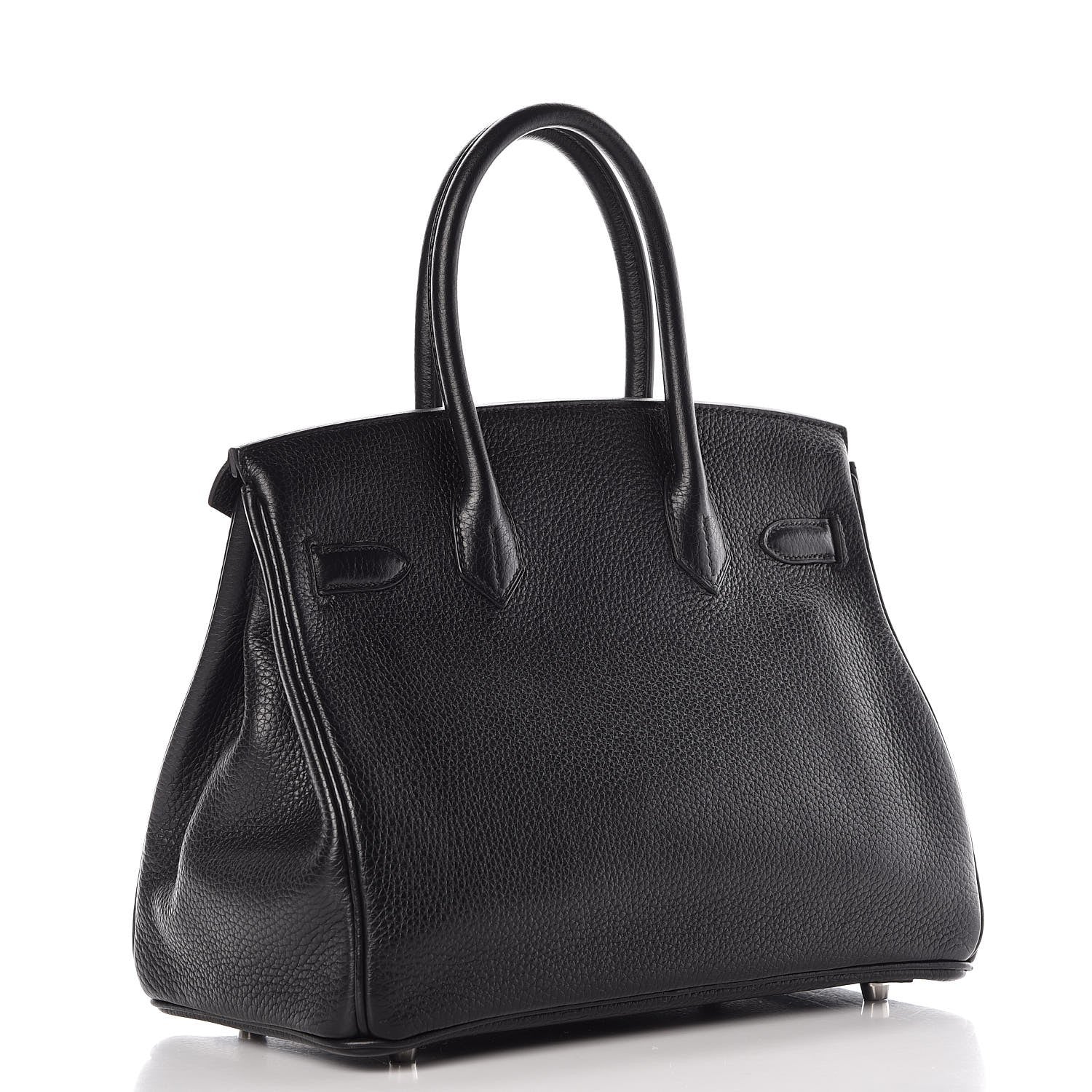 Hermes Taurillon Clemence Birkin 30 Black 4 of 70