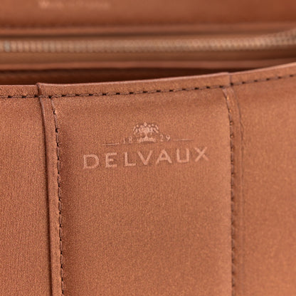 Delvaux Metallic Calfskin MM Brillant Satchel Bronze 7 of 13
