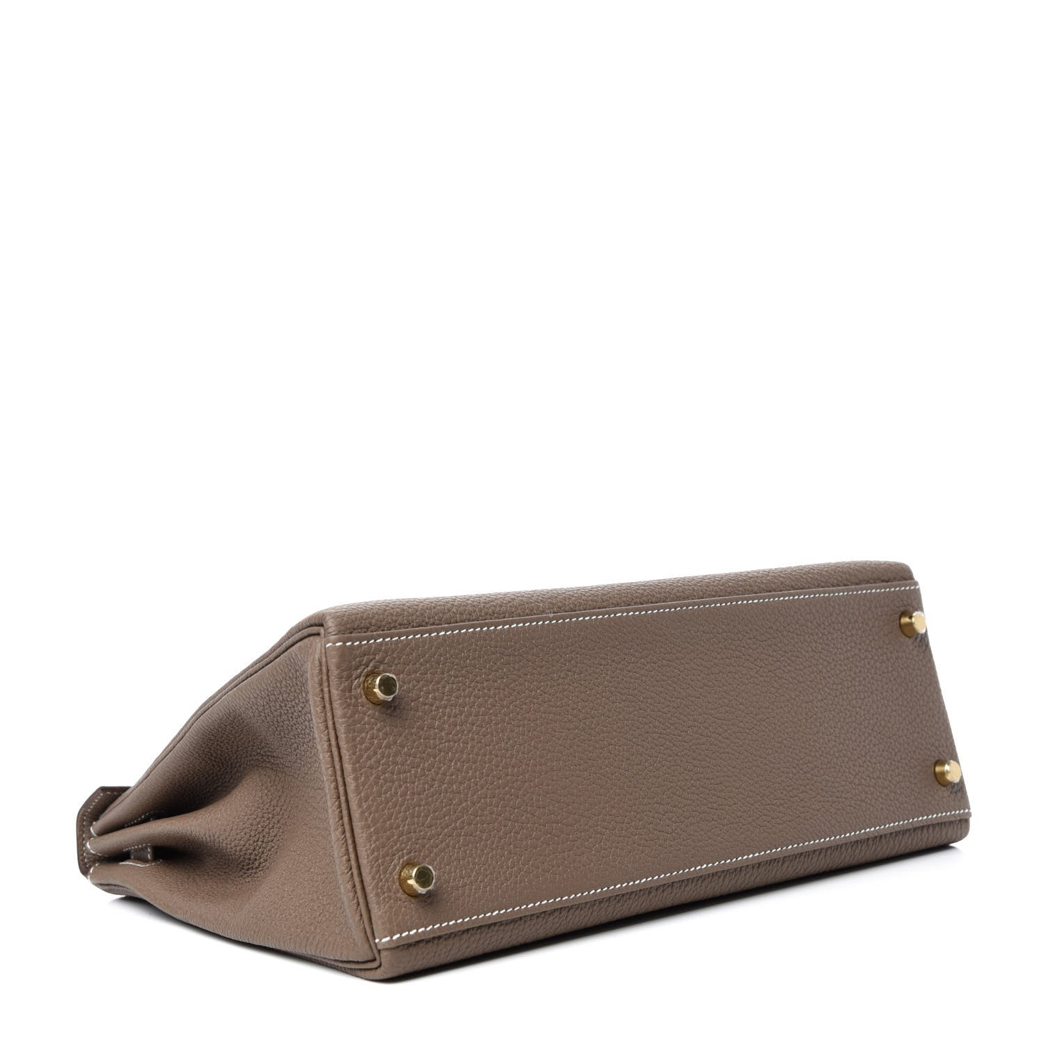Hermes Togo Kelly Retourne 32 Etoupe 5 of 12