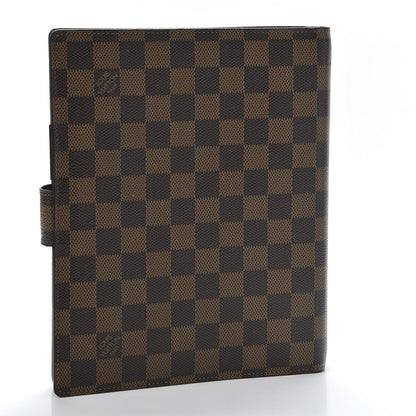 Louis Vuitton Damier Ebene Large Ring Agenda Cover 2 of 9