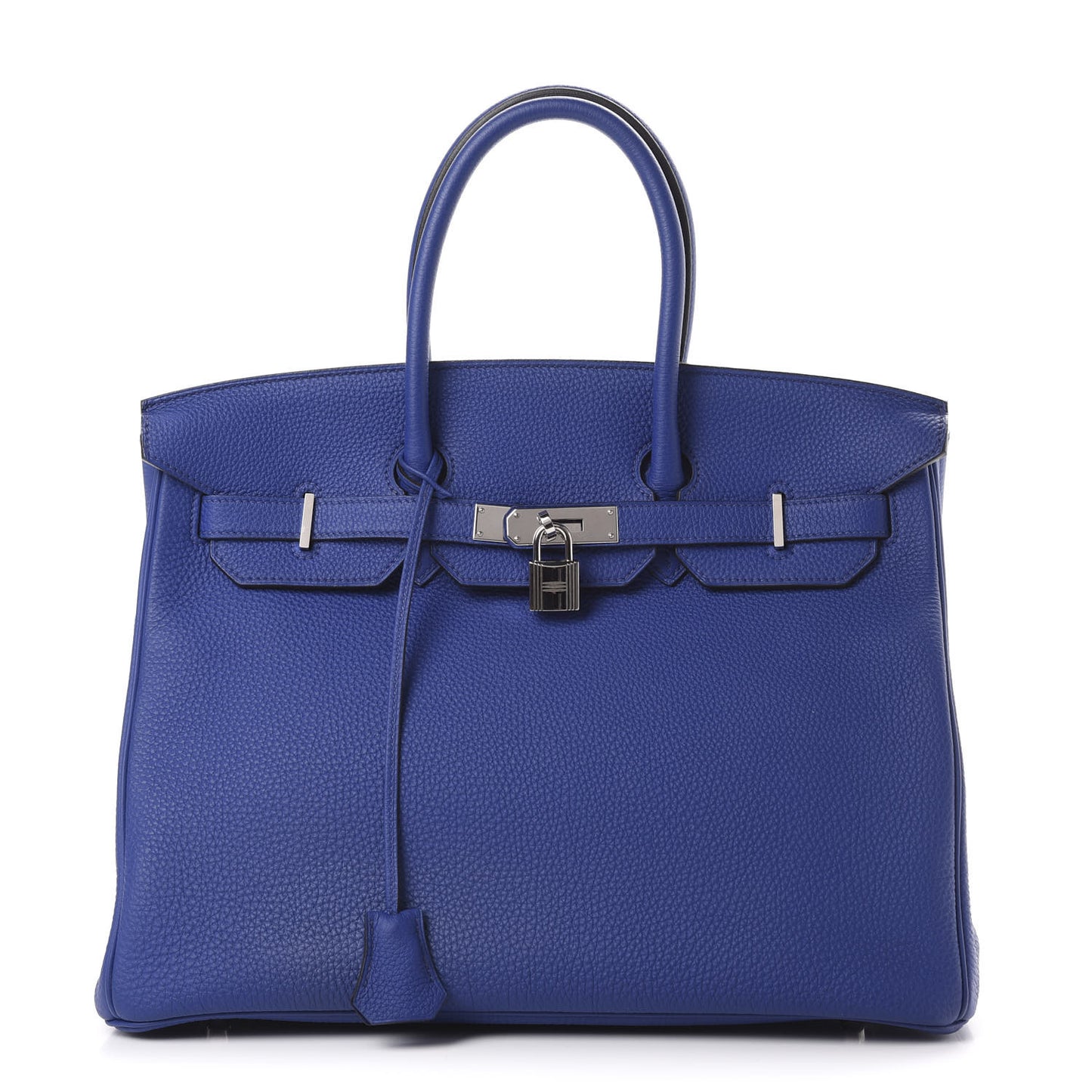 Togo Birkin 35 Bleu Electrique