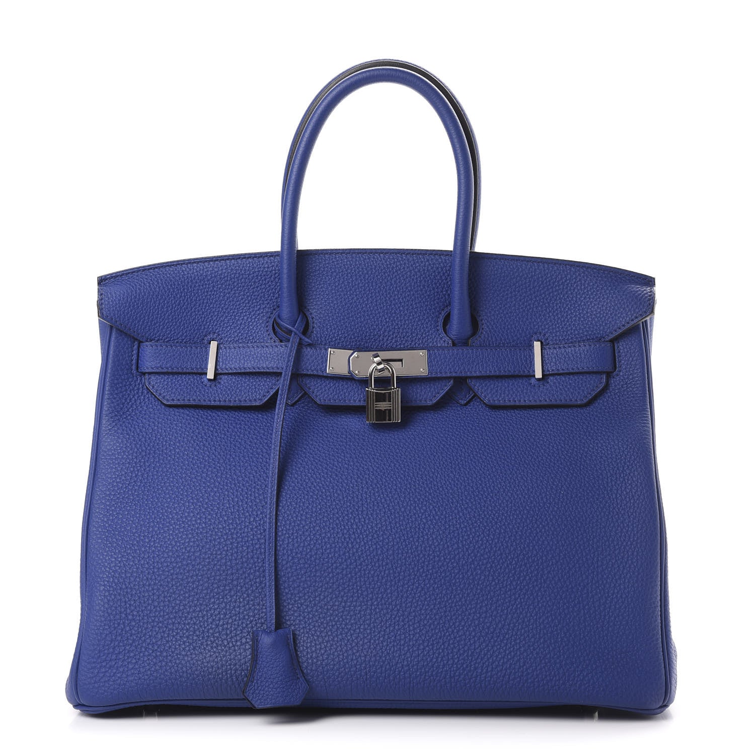 Hermes Togo Birkin 35 Bleu Electrique 1 of 12