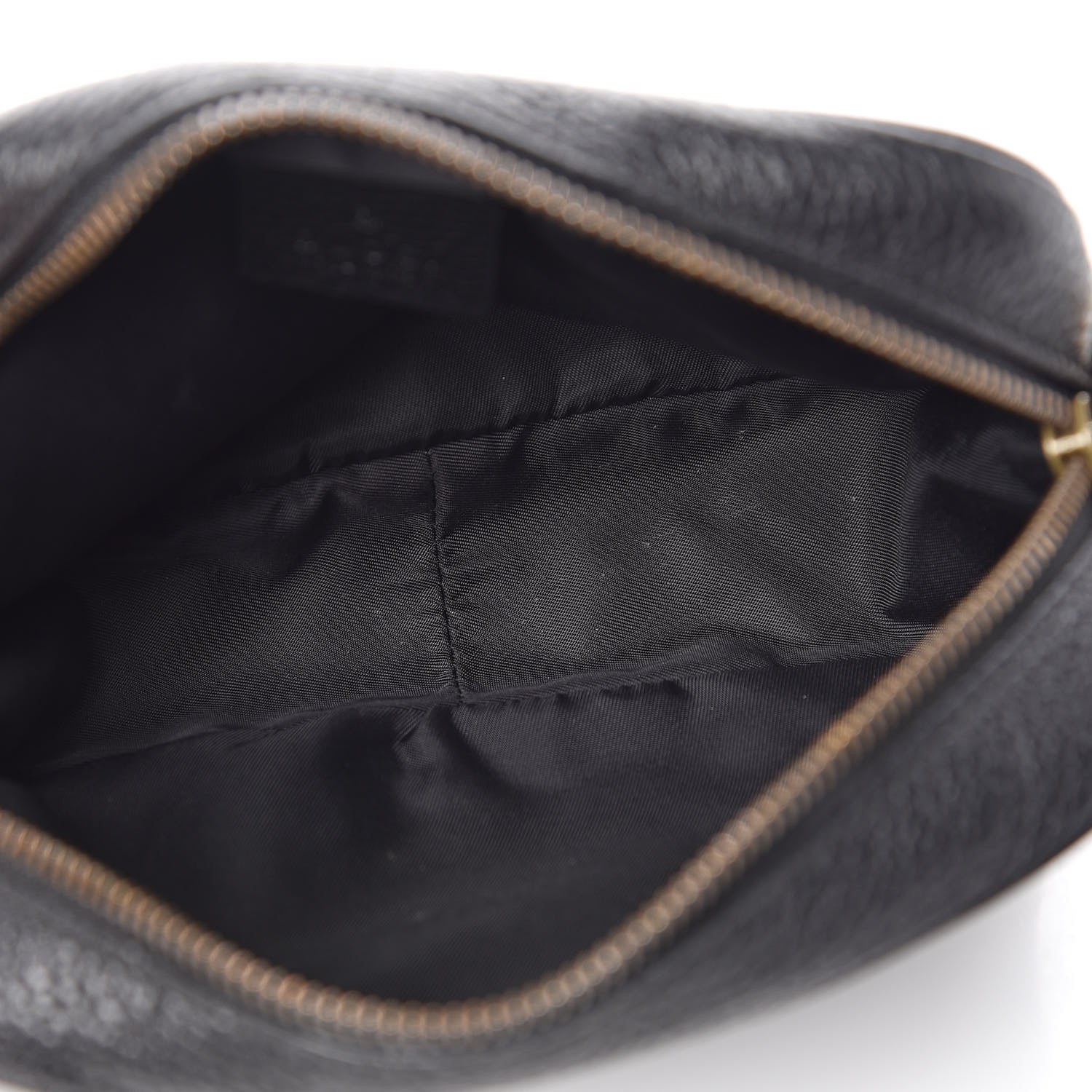 Gucci Pebbled Calfskin Mini Soho Disco Bag Black 5 of 12