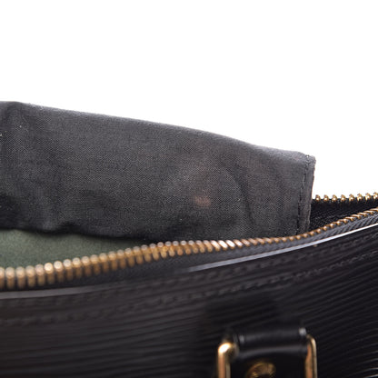 Louis Vuitton Epi Speedy 30 Black 9 of 13