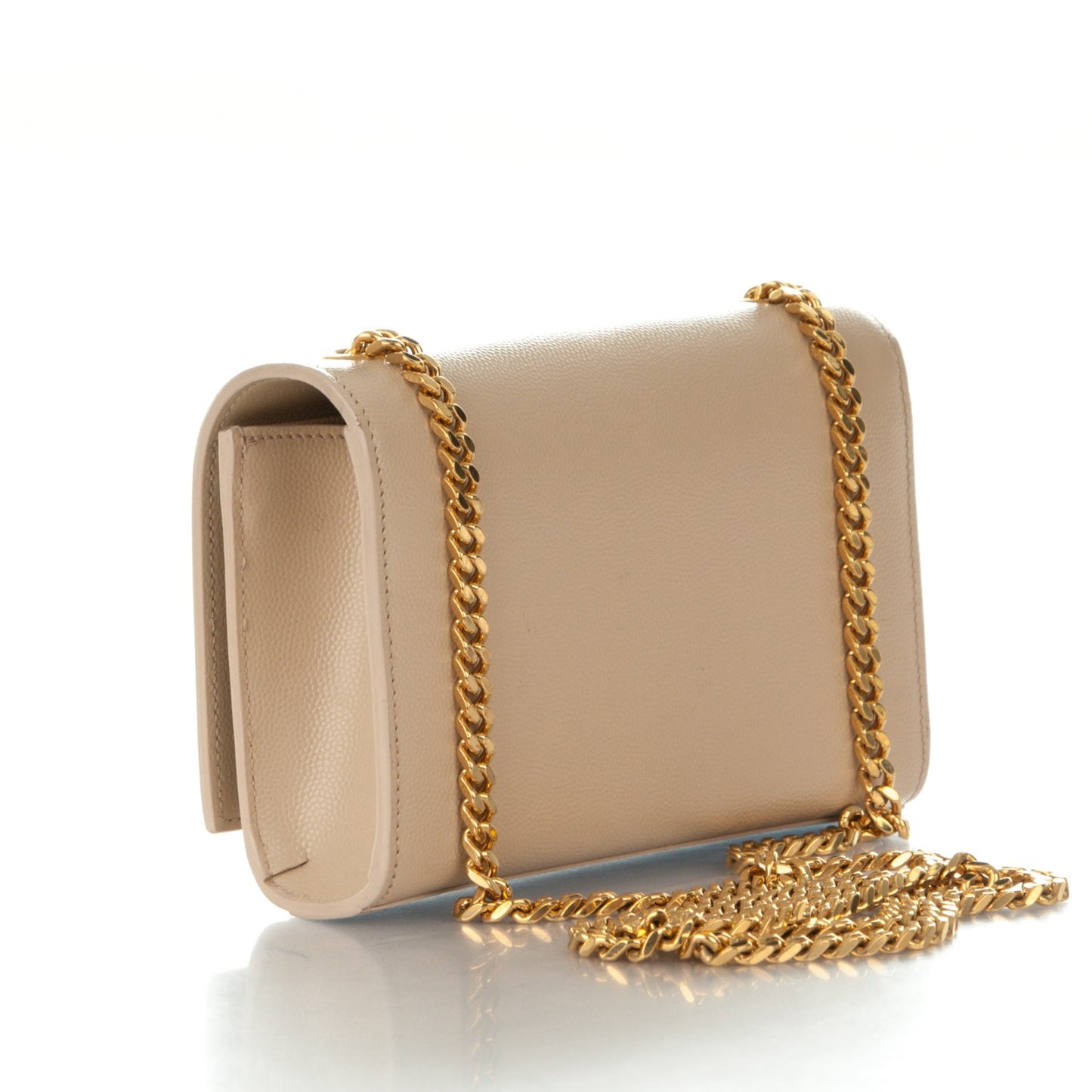 Grain De Poudre Small Monogram Kate Satchel Nude Powder