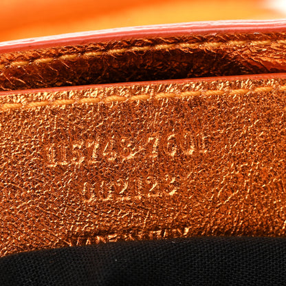 Balenciaga Metallic Agneau Classic Hardware City Orange 8 of 13