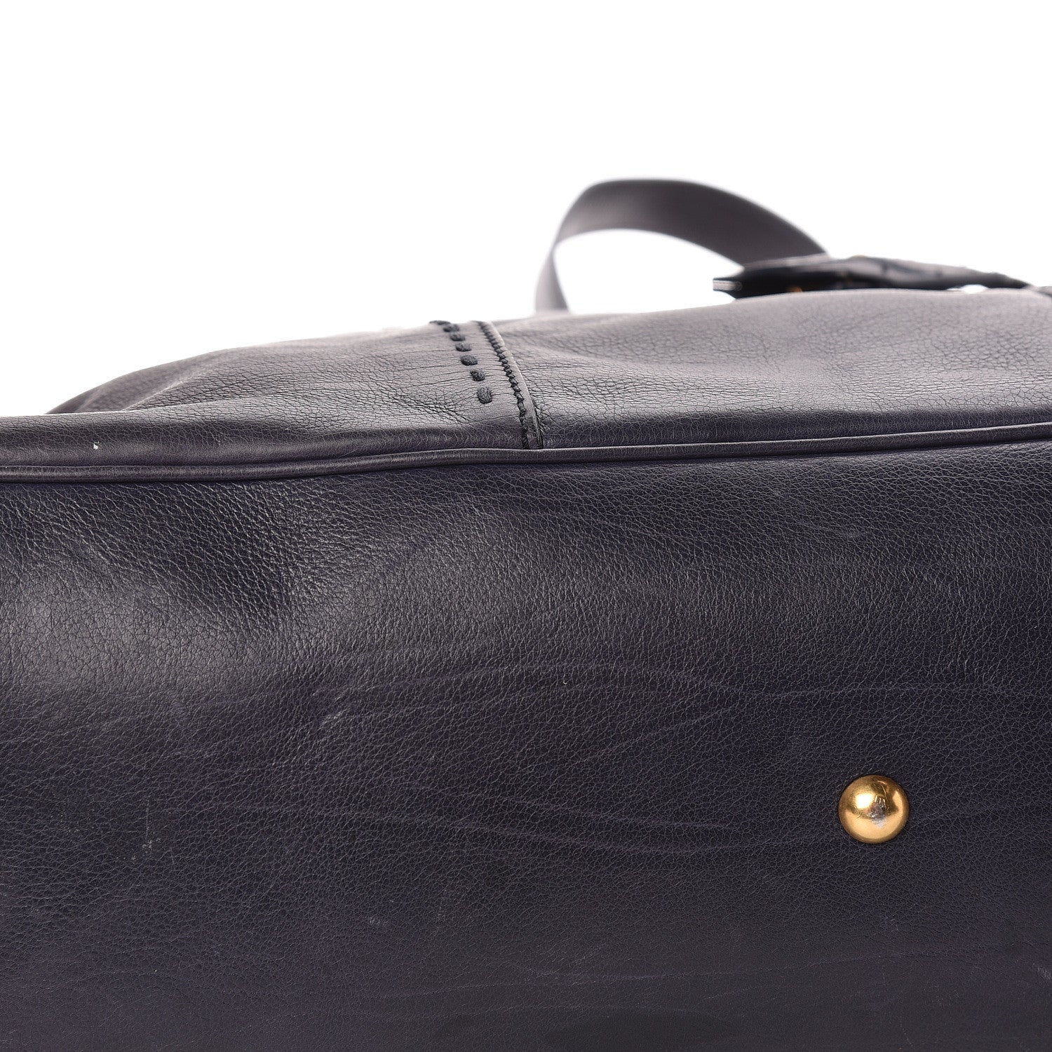 Saint Laurent Calfskin Large Muse Navy Blue 12 of 26