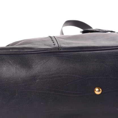 Saint Laurent Calfskin Large Muse Navy Blue 12 of 26