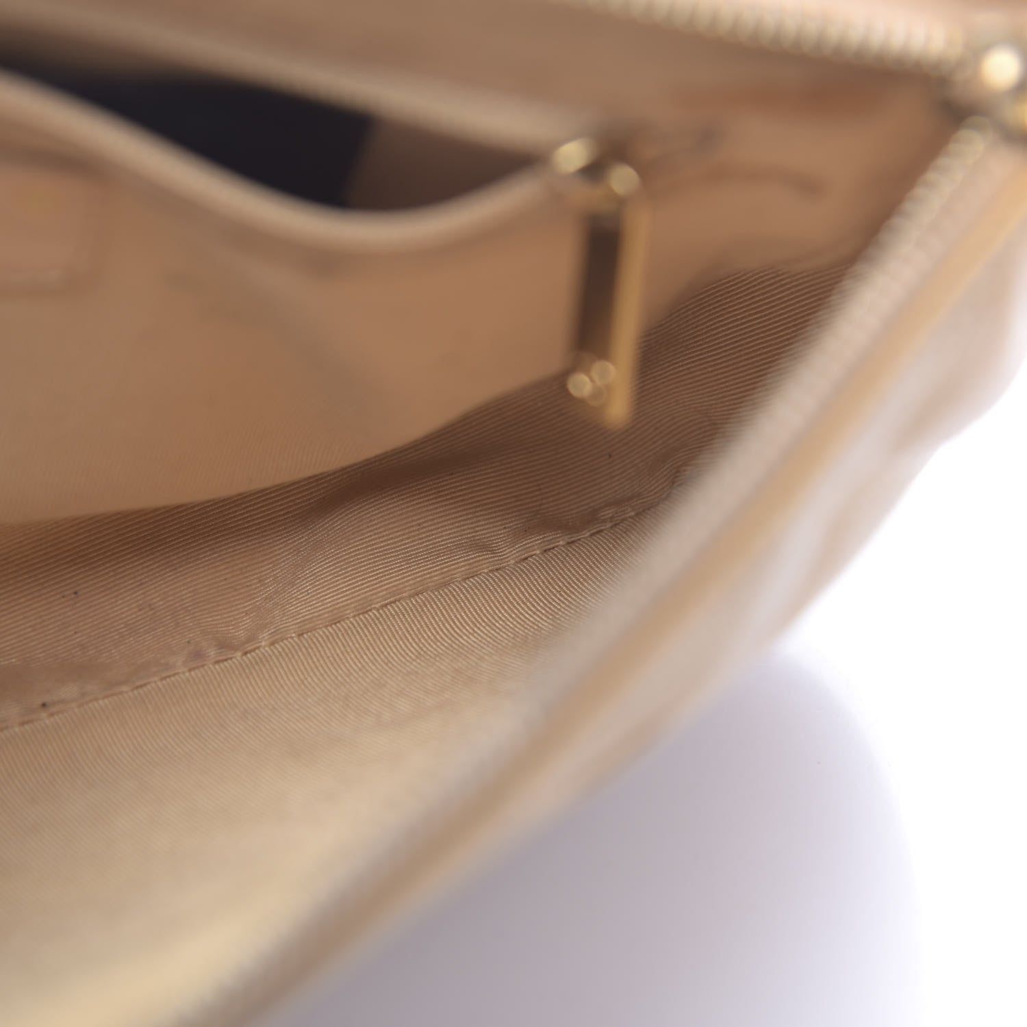 Chanel Caviar Quilted Timeless CC Shoulder Bag Beige 13 of 15