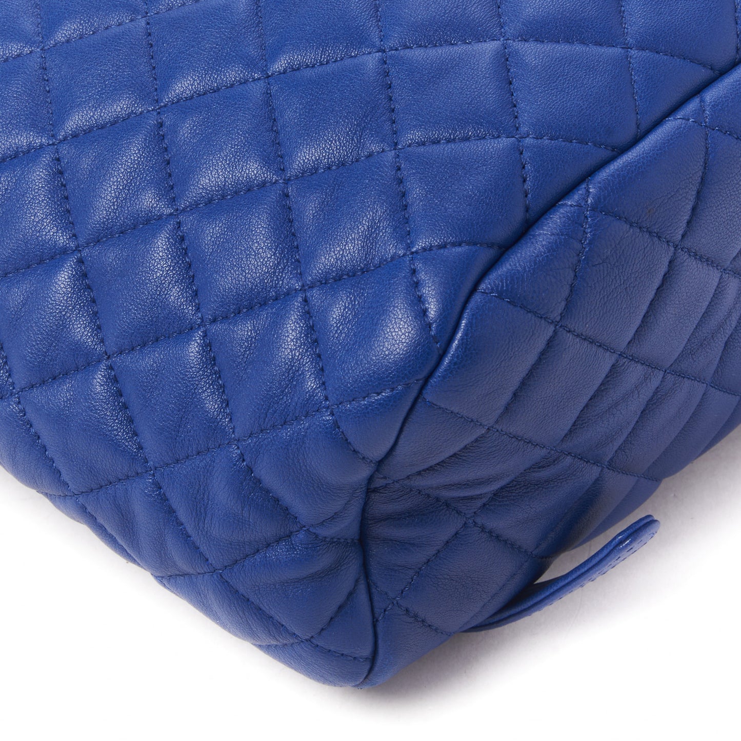 Lambskin Quilted Small Urban Spirit Backpack Blue