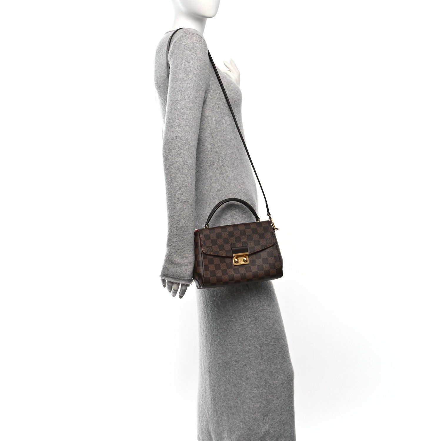 Louis Vuitton Damier Ebene Croisette 2 of 10