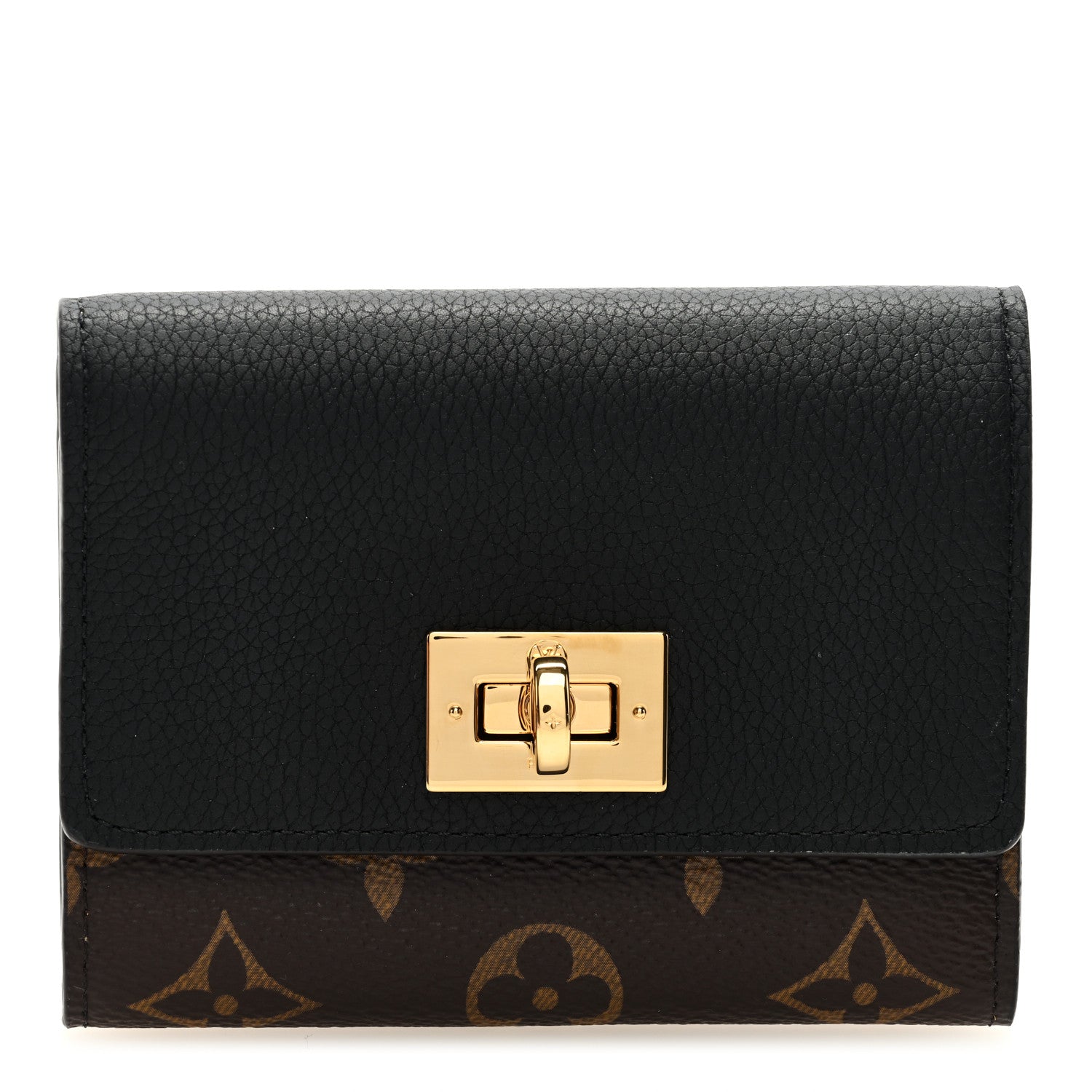 Louis Vuitton Monogram Victorine On My Side Wallet Black 1 of 6