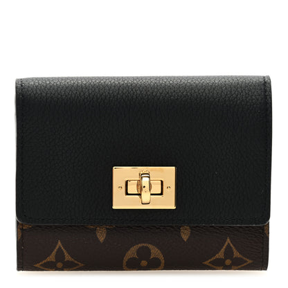 Louis Vuitton Monogram Victorine On My Side Wallet Black 1 of 6