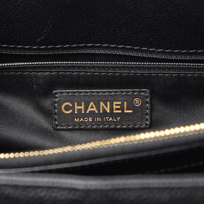 Chanel Caviar Quilted Grand Shopping Tote GST Black 6 of 10