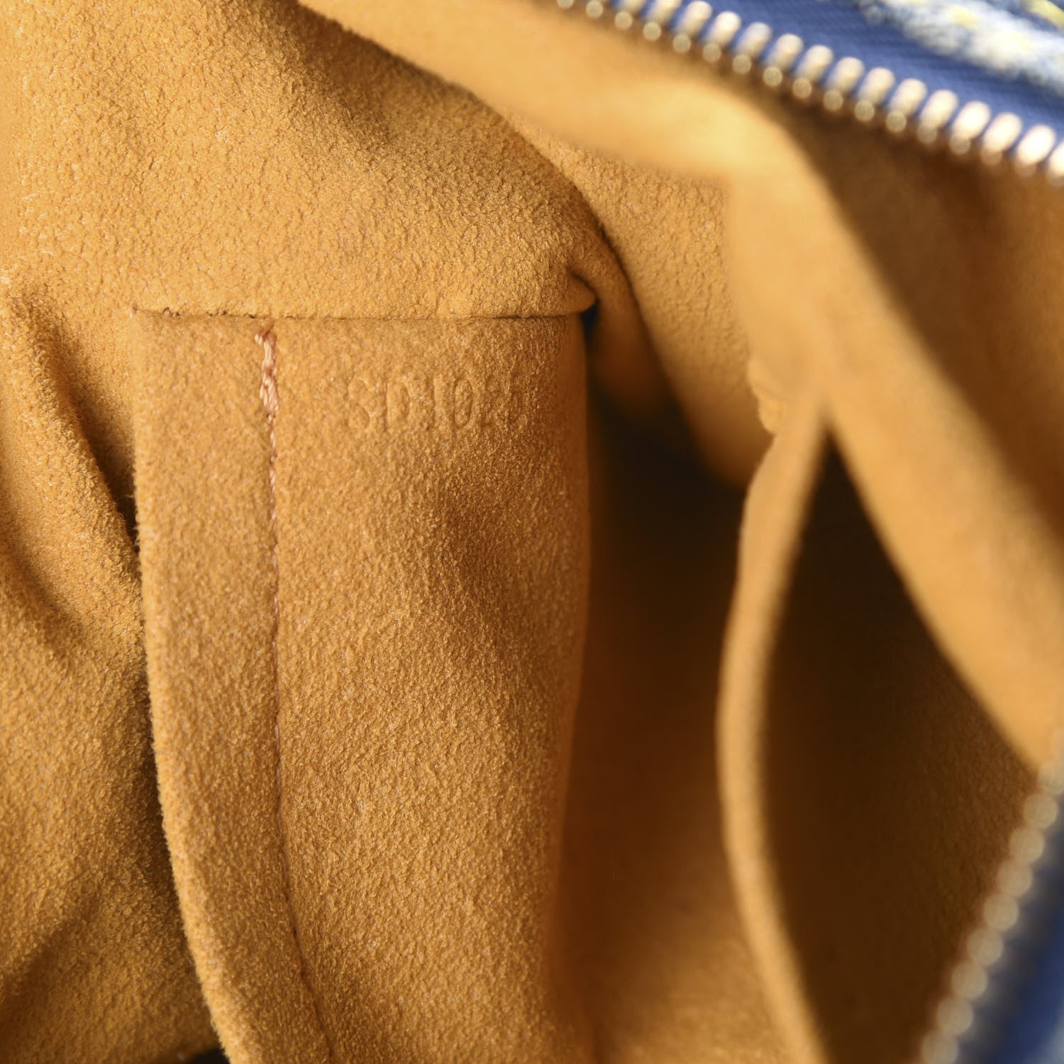 Louis Vuitton Monogram Denim Baggy PM Blue 6 of 12