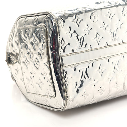 Louis Vuitton Monogram Miroir Speedy 30 Silver 10 of 12