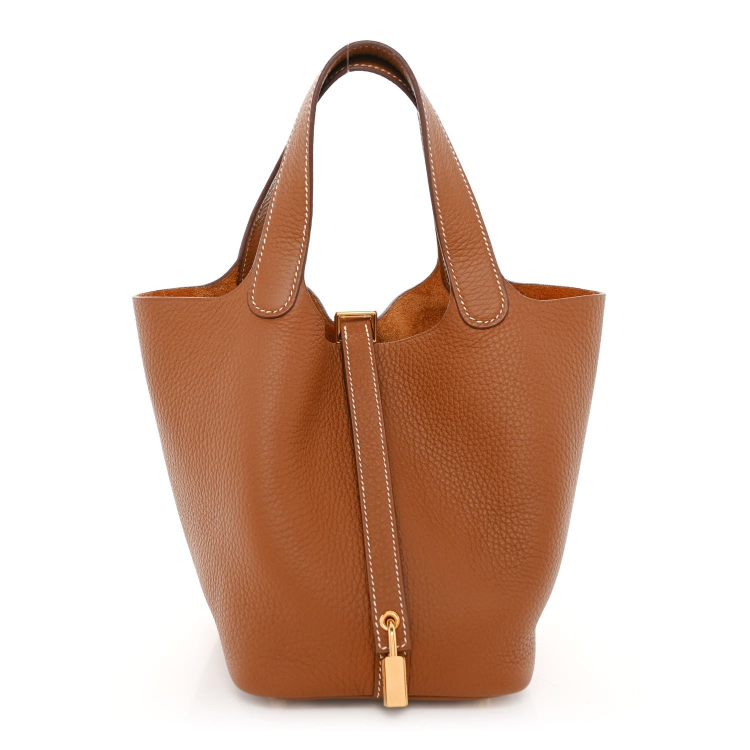 Hermes Taurillon Clemence Picotin Lock 18 PM Gold 2 of 10