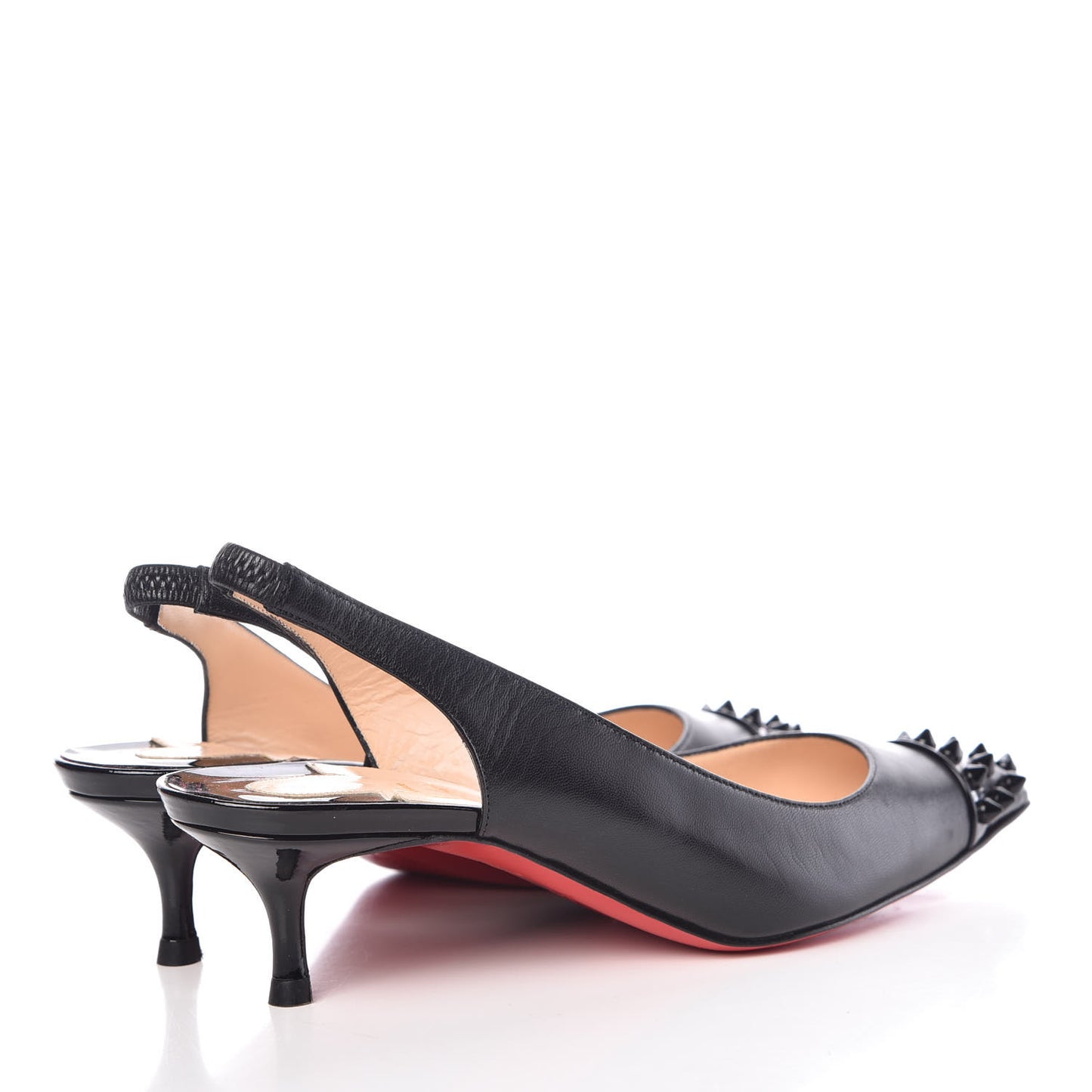 Kid Patent Geo Sling 45 Pumps 36.5 Black