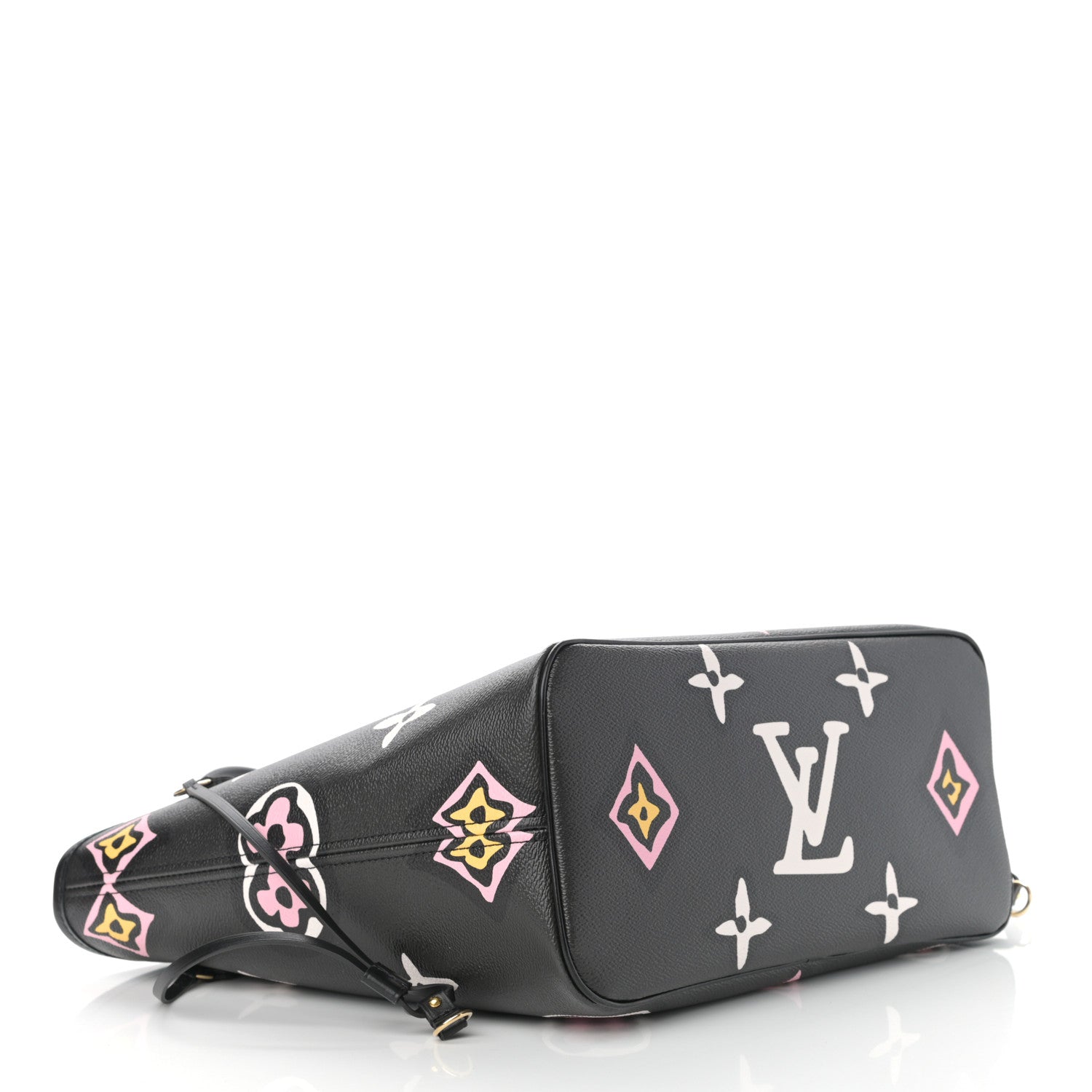 Louis Vuitton Monogram Giant Wild At Heart Neverfull MM Black 5 of 11