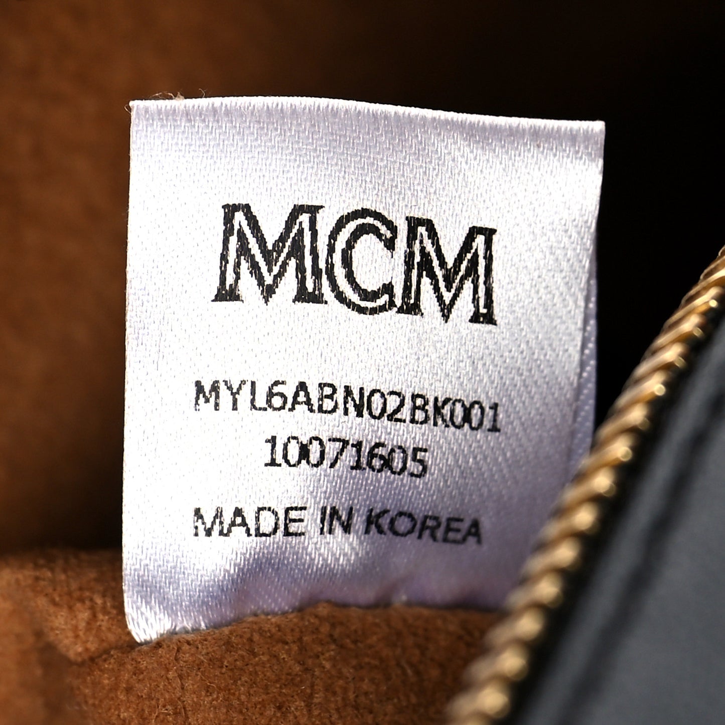 Monogram Coated Canvas Studded Berlin Tambourine Round Crossbody Black