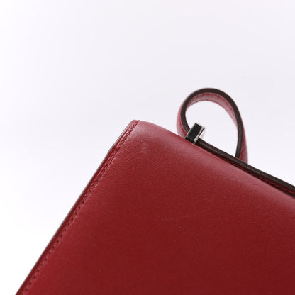 Hermes Tadelakt Constance 18 Rouge Vif 20 of 22