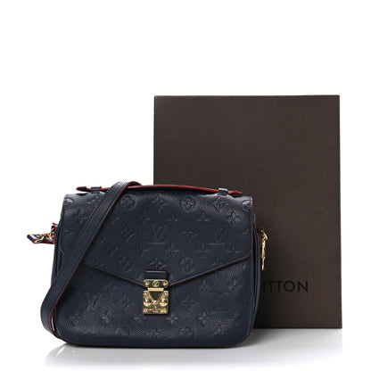 Louis Vuitton Empreinte Pochette Metis Marine Rouge 11 of 11