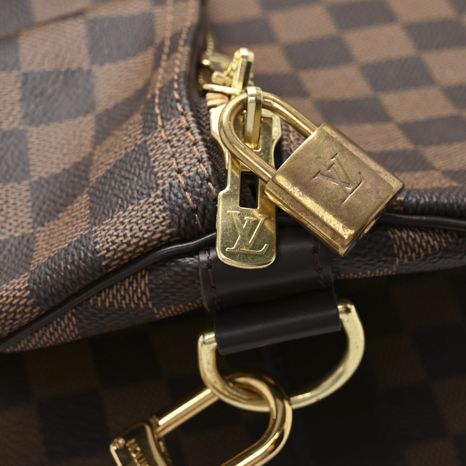 Louis Vuitton Damier Ebene Keepall Bandouliere 55 13 of 13