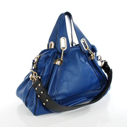 Chloe Calfskin Medium Military Paraty Royal Navy 3 of 7