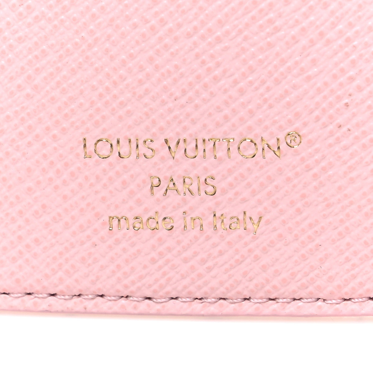 Louis Vuitton Minigram LV Stamp Victorine Wallet Blue 6 of 8