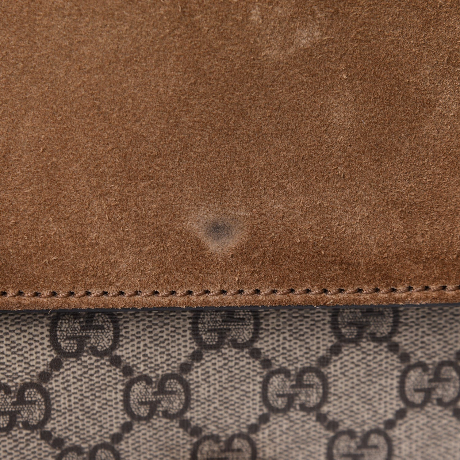 Gucci GG Supreme Monogram Mini Dionysus Shoulder Bag Taupe 11 of 12