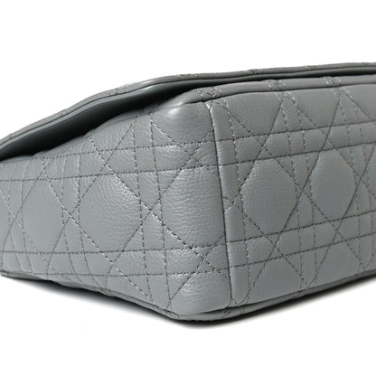 Christian Dior Lambskin Cannage Medium Caro Bag Grey 11 of 16