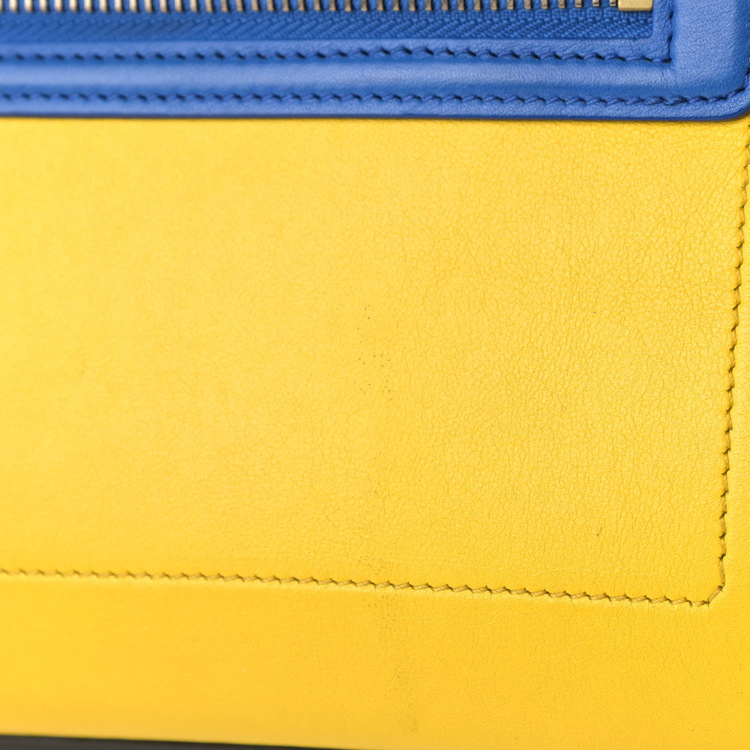 Celine Smooth Calfskin Mini Tri-Color Luggage Sunflower 21 of 21