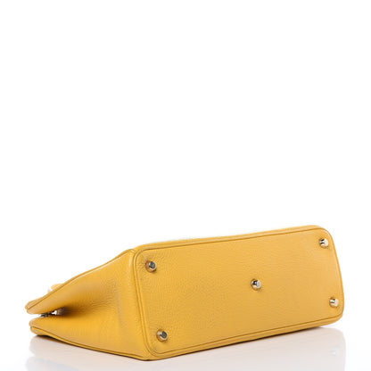 Christian Dior Calfskin Medium Diorissimo Tote Tournesol 5 of 14