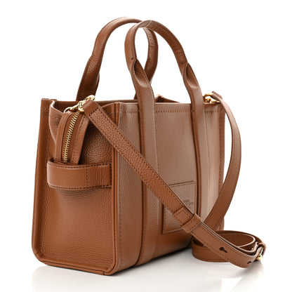 Marc Jacobs Grained Calfskin Small The Tote Bag Argan Oil 3 of 13